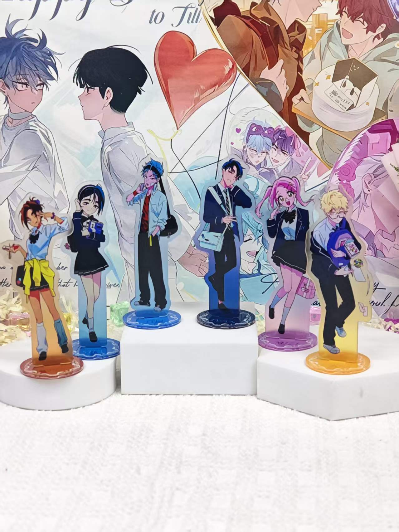 Ensemble de supports en acryli - Anime Merchandise Collection avis et prix